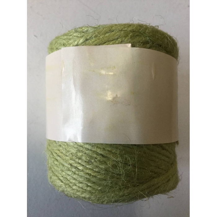 <h4>JUTE ROPE OLIVEGREEN 100GR</h4>
