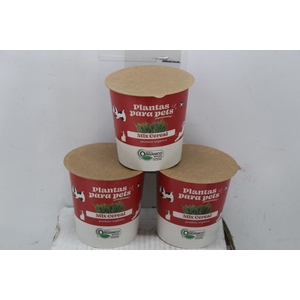 PLANTAS CEREAIS MISTO VASO BIODEGRADAVEL P10