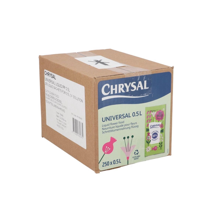 <h4>Floristry Chrysal Liquid Sachet 250x0,5ltr</h4>