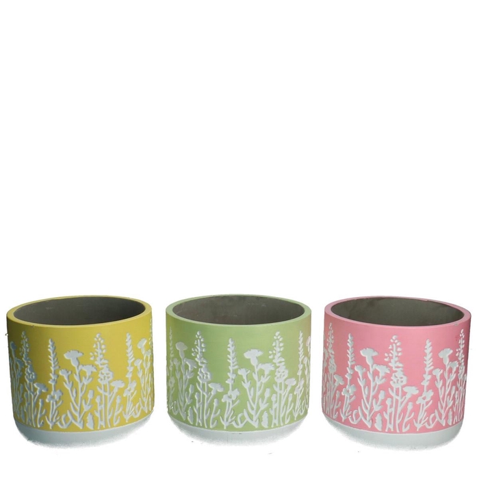 <h4>Ceramics Spring pot d13.5*12.5cm</h4>