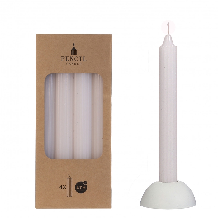 Candle Pencil d2.2*20cm x4