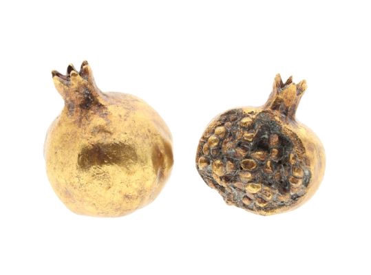 <h4>POMEGRANATE 2ASS L10W8.5H7 gold</h4>