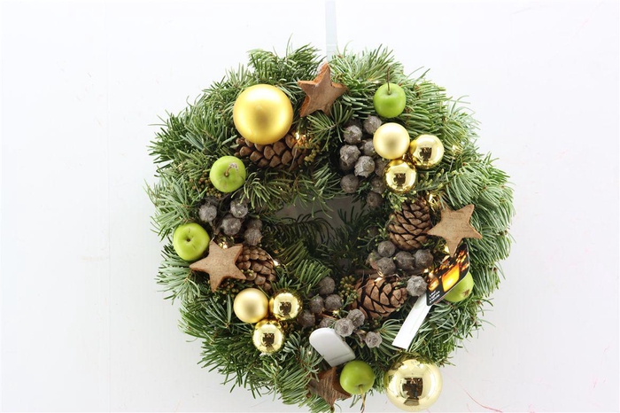 Wr Jingle Bells Gold Green