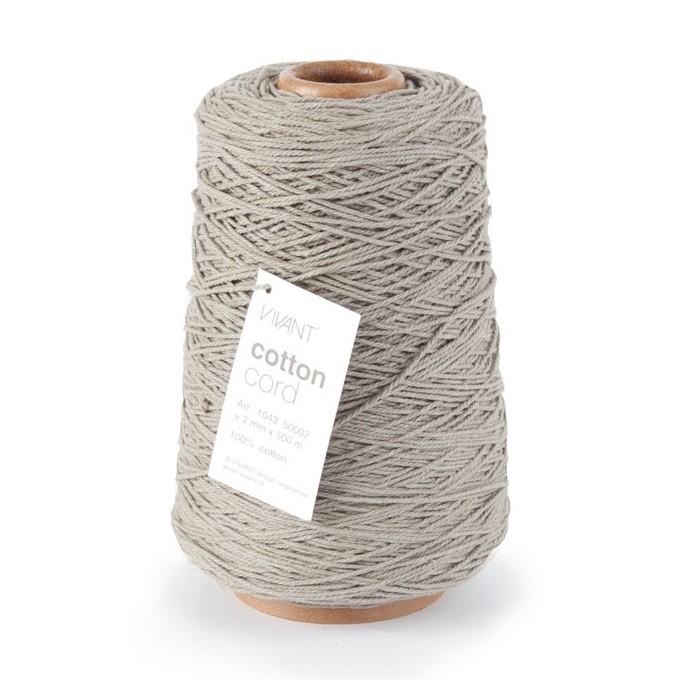 <h4>Draad Cotton cord 2mm 500m</h4>