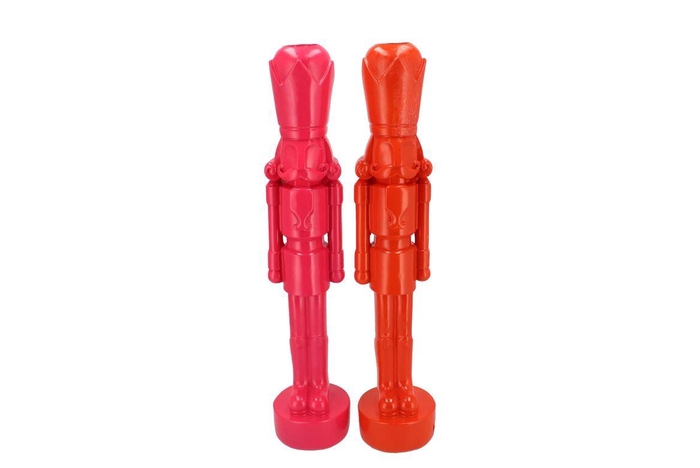 Nutcracker Orange Mix Ass 8x8x37cm Nm