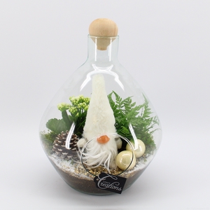 XMAS-24055 Kerst creatie terrarium