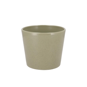 Ceramic Kiwi Stone Pot 13cm