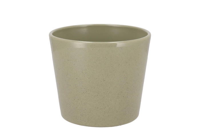 <h4>Ceramic Kiwi Stone Pot 13cm</h4>