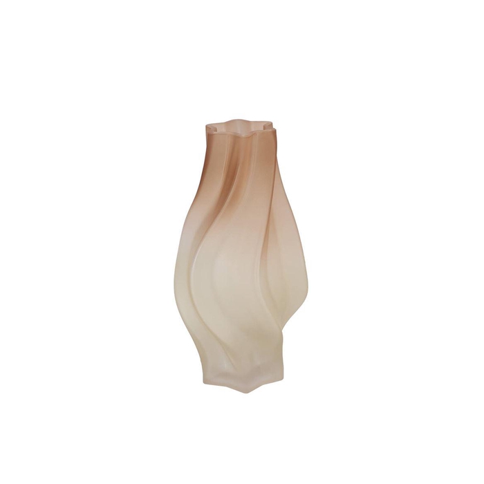 <h4>Taylor Brown Vase Swirl 17x32cm</h4>