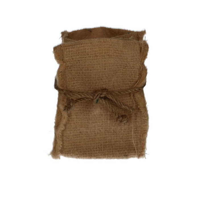 <h4>Potcovers Hessian bag 15/15*20cm</h4>