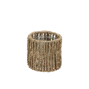 Inca Natural Holder Glass 10x10cm