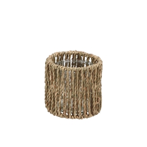 Inca Natural Holder Glass 10x10cm