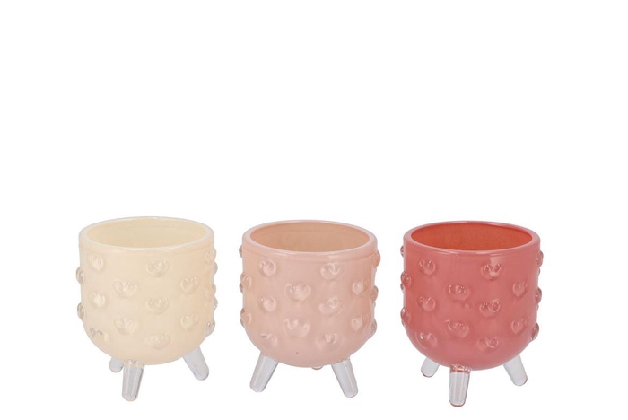 <h4>Roman Stand Natural T-light Heart Ass 8x9m</h4>