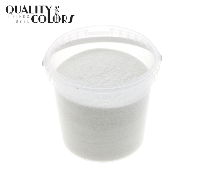 Glitters 400gr in bucket Clear