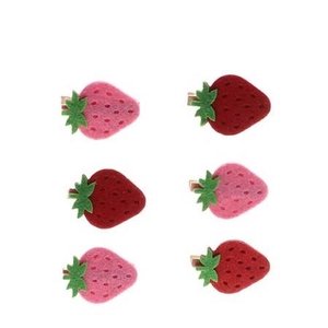 Decoration Pegs strawberry 4cm x6