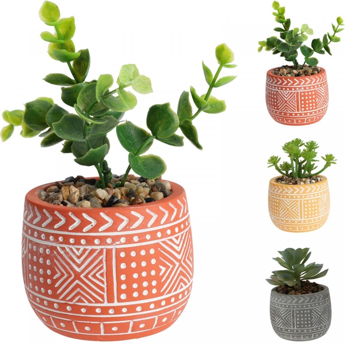 <h4>Kunstplanten Pot Vetplant 12cm</h4>