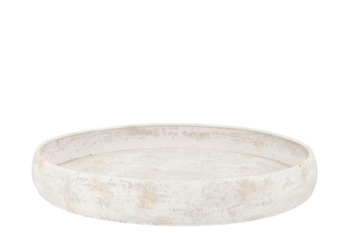 <h4>Coaster Kaya White Tray Edge Metal 47x6cm</h4>
