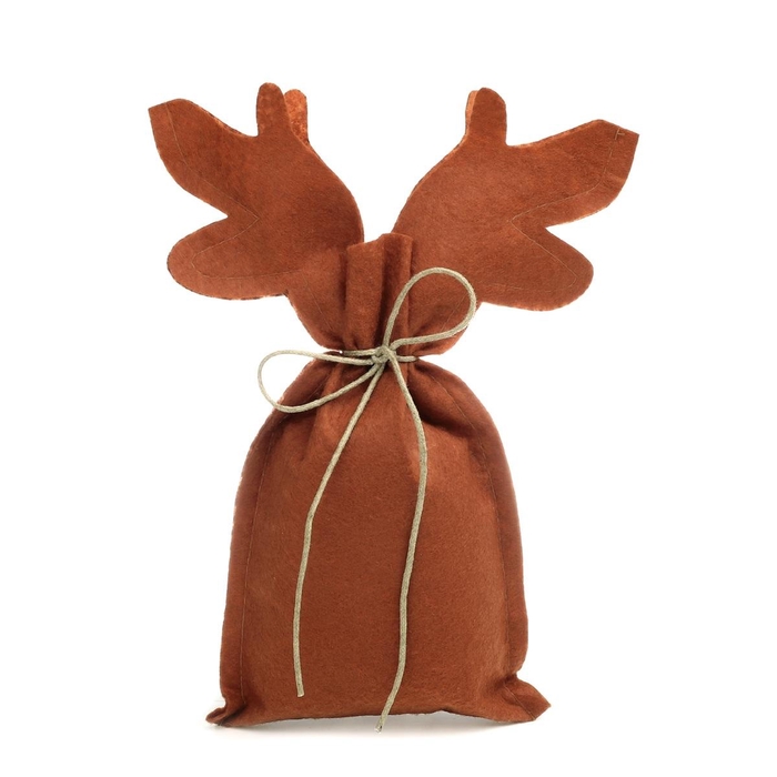 <h4>Christmas Bag Reindeer 21/28cm</h4>