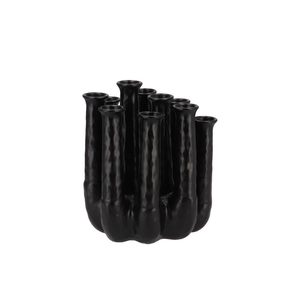 Inga Jahra Black Vase Tube 20x16x24cm