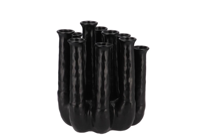 <h4>Inga Jahra Black Vase Tube 20x16x24cm</h4>