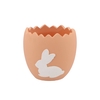 Easter Rabbit Pot Orange 14,5x14,5x14cm Nm