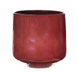 DF03-884616500 - Pot Puglia d26.2/29xh26 merlot glazed