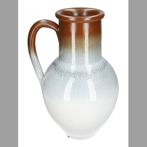 DF03-884805500 - Vase Archeon d14/24xh40 green/ white