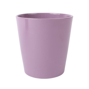 Pot Dallas Ceramics Ø12xH9cm lilac shiny