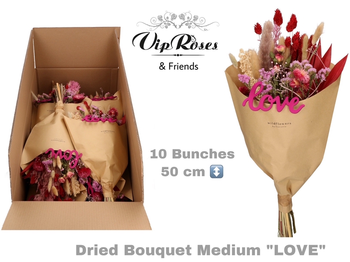 DRIED BOUQUET MEDIUM LOVE