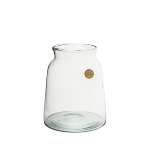 Glas Vaas Eco Eddy d12/19*22cm