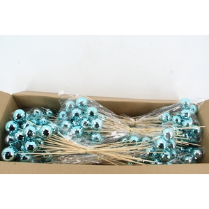 Stick Ball Mirror C. Ø6cm Blue