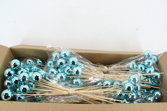 <h4>Stick Ball Mirror C. Ø6cm Blue</h4>