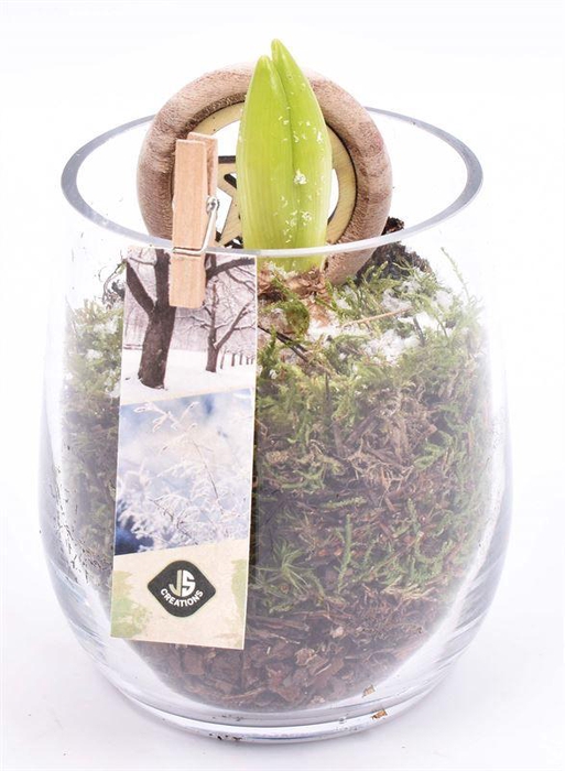 <h4>Glas cilinder 9x11cm</h4>