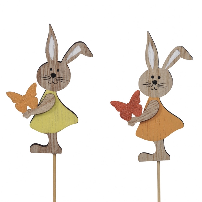 <h4>Easter Stick 20cm Rabbit 8cm</h4>