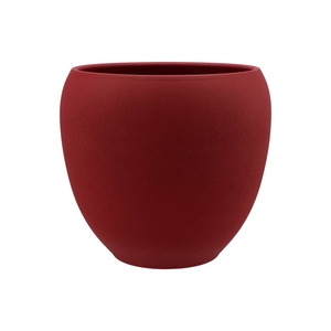 Vinci Red Velvet Flower Pot 31x28cm