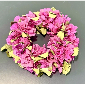 Dried wreath 'Boug. purple 25 cm'