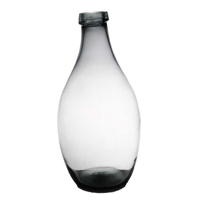 Glass bottlevase elegant d05/19 37cm
