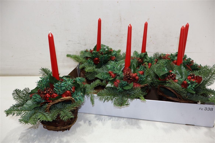 Arr Kerst In Rieten Mand