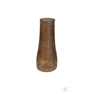 VASE D9 H20 BROWN