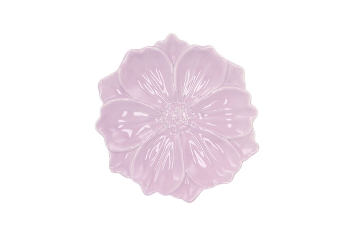 Bloom Cosmea Plate Lilac 18x18x4cm
