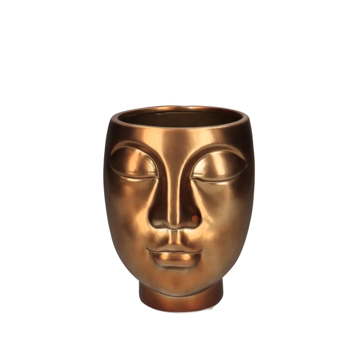 <h4>Keramiek Pot gezicht d11*14.5cm</h4>