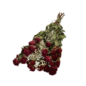 Dried flowers Bouquet rose/gyps 45-50cm