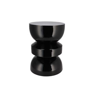 Sephora Wild Black Stool / Side Table 32x32x45cm