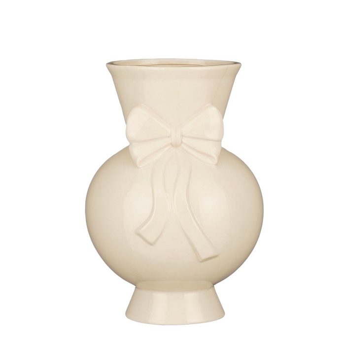 <h4>Keramiek Exclusief Vaas strik d20*29cm</h4>