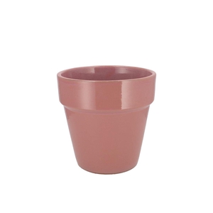 Ebbi Moss Pink Pot Glaze 14x14cm Nm