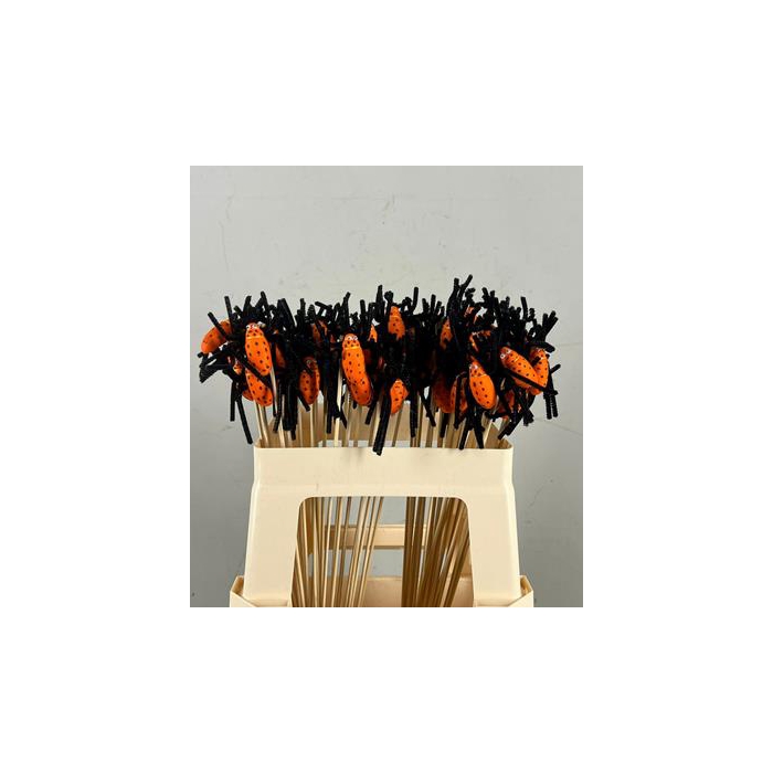 <h4>Stick Halloween Spider Orange</h4>