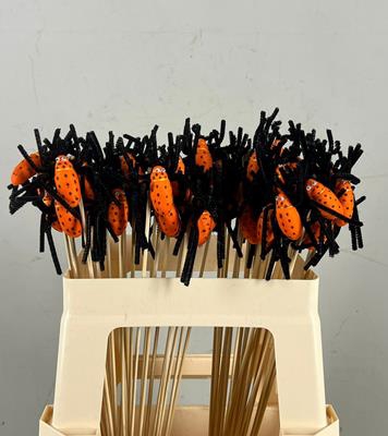 <h4>Stick Halloween Spider Orange</h4>