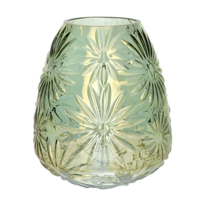 DF02-741514200 - Vase Sarina d9.7/17xh19.5 green