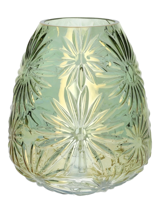 <h4>DF02-741514200 - Vase Sarina d9.7/17xh19.5 green</h4>