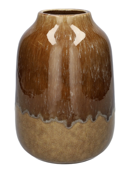 <h4>DF03-741357300 - Vase Norell d9/19xh26 mocca</h4>